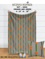 DOT DASH GREEN AND ORANGE copy