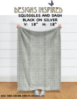 SQUIGGLES & dask black on silver copy