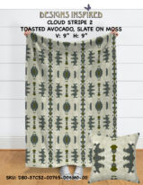 cloud stripe 2 BRONZE AND GRAY